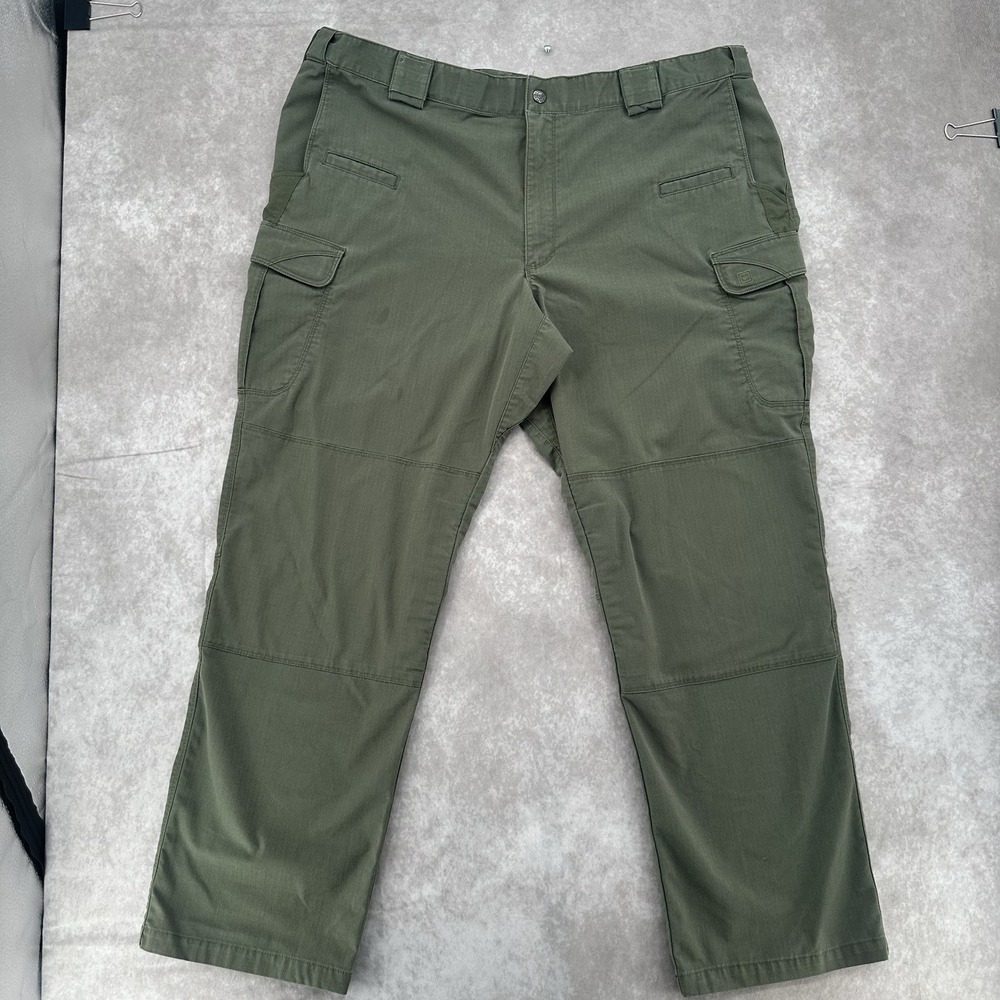 5.11 Tactical Series Men's Cargo Pants 44x32 Olive Green Ripstop TDU